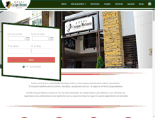 Tablet Screenshot of hotelcaciquematanzu.com